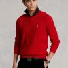 Röda Ralph Lauren Lunar New Year Ull-kashmir-tröjor för män Röda Ralph Lauren Lunar New Year Ull-kashmir-tröjor för män