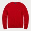 Röda Ralph Lauren Lunar New Year Ull-kashmir-tröjor för män Röda Ralph Lauren Lunar New Year Ull-kashmir-tröjor för män