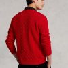 Röda Ralph Lauren Lunar New Year Ull-kashmir-tröjor för män Röda Ralph Lauren Lunar New Year Ull-kashmir-tröjor för män