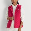 Rosa Ralph Lauren Diamond-quiltad väst för kvinnor Rosa Ralph Lauren Diamond-quiltad väst för kvinnor