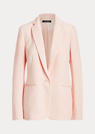 Rosa Ralph Lauren Georgette blazers för kvinnor