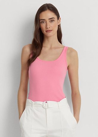 Rosa Ralph Lauren tröja i bomullsblandning för kvinnor