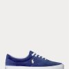 Royal Navy Ralph Lauren Keaton Corduroy Sneakers för män Royal Navy Ralph Lauren Keaton Corduroy Sneakers för män