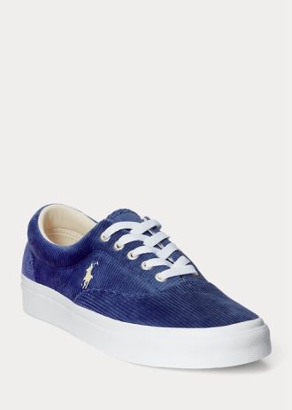 Royal Navy Ralph Lauren Keaton Corduroy Sneakers för män