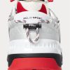 Silver / Röd / Svart Ralph Lauren PS200 Sneakers för män Silver / Röd / Svart Ralph Lauren PS200 Sneakers för män