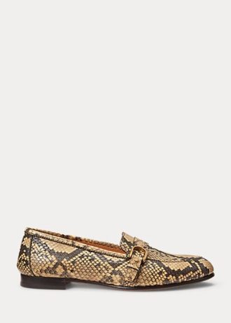 Snake Dam Ralph Lauren Avah Welington Ayers Snakeskin Loafers Snake Dam Ralph Lauren Avah Welington Ayers Snakeskin Loafers