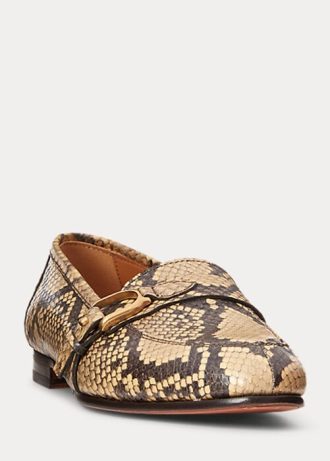 Snake Dam Ralph Lauren Avah Welington Ayers Snakeskin Loafers Snake Dam Ralph Lauren Avah Welington Ayers Snakeskin Loafers