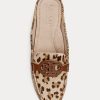 Snake Dam Ralph Lauren Brynn Präglat Läder & Haircalf Driver Flat Shoes Snake Dam Ralph Lauren Brynn Präglat Läder & Haircalf Driver Flat Shoes