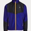 Svart/blå Ralph Lauren vattenavvisande Ripstop-jackor för män Svart/blå Ralph Lauren vattenavvisande Ripstop-jackor för män