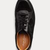 Svart dam Ralph Lauren Jinett Mocka & Läder Low-Top Sneakers Svart dam Ralph Lauren Jinett Mocka & Läder Low-Top Sneakers