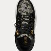 Svart/grå dam Ralph Lauren Rylee Monogram Jacquard High-Top Sneakers Svart/grå dam Ralph Lauren Rylee Monogram Jacquard High-Top Sneakers