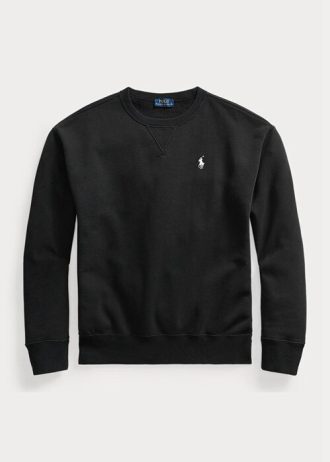 Svart Ralph Lauren fleecetröja för kvinnor