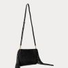 Svart Ralph Lauren Läder Medium Elaina Crossbody-väskor för kvinnor Svart Ralph Lauren Läder Medium Elaina Crossbody-väskor för kvinnor