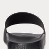 Svart/vit herr Ralph Lauren Logo tofflor Svart/vit herr Ralph Lauren Logo tofflor
