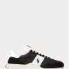 Svart/vit herr Ralph Lauren Train 89 Mocka & Oxford Sneakers Svart/vit herr Ralph Lauren Train 89 Mocka & Oxford Sneakers