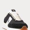 Svart/vit herr Ralph Lauren Train 89 Mocka & Oxford Sneakers Svart/vit herr Ralph Lauren Train 89 Mocka & Oxford Sneakers