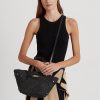Svarta dam Ralph Lauren Straw Small Daphney Tote Bags Svarta dam Ralph Lauren Straw Small Daphney Tote Bags