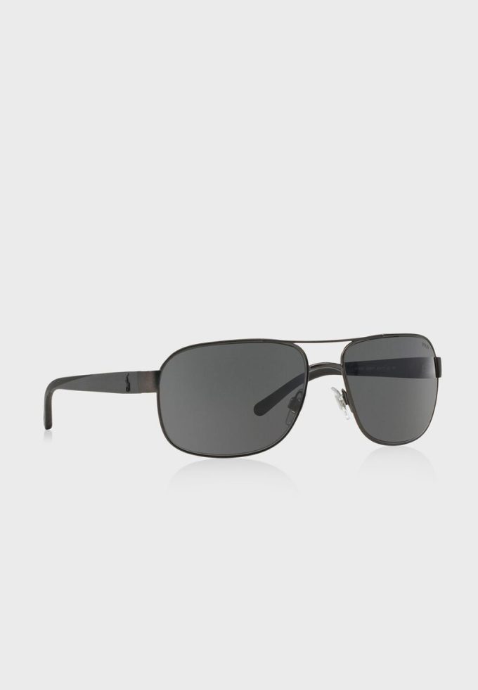 Svarta Ralph Lauren 0Ph3093 överdimensionerade solglasögon för män