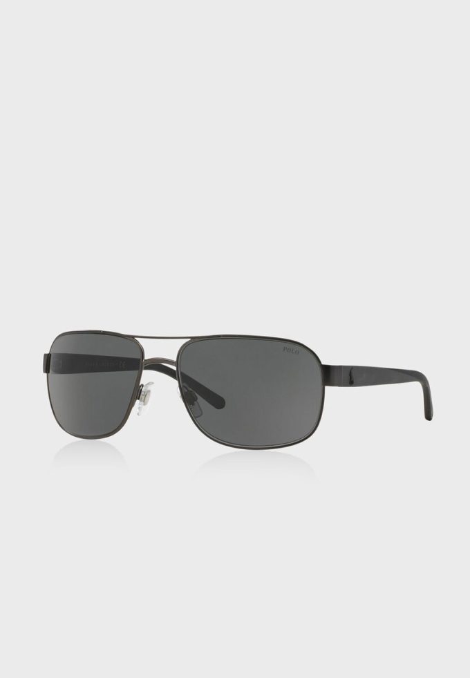 Svarta Ralph Lauren 0Ph3093 överdimensionerade solglasögon för män
