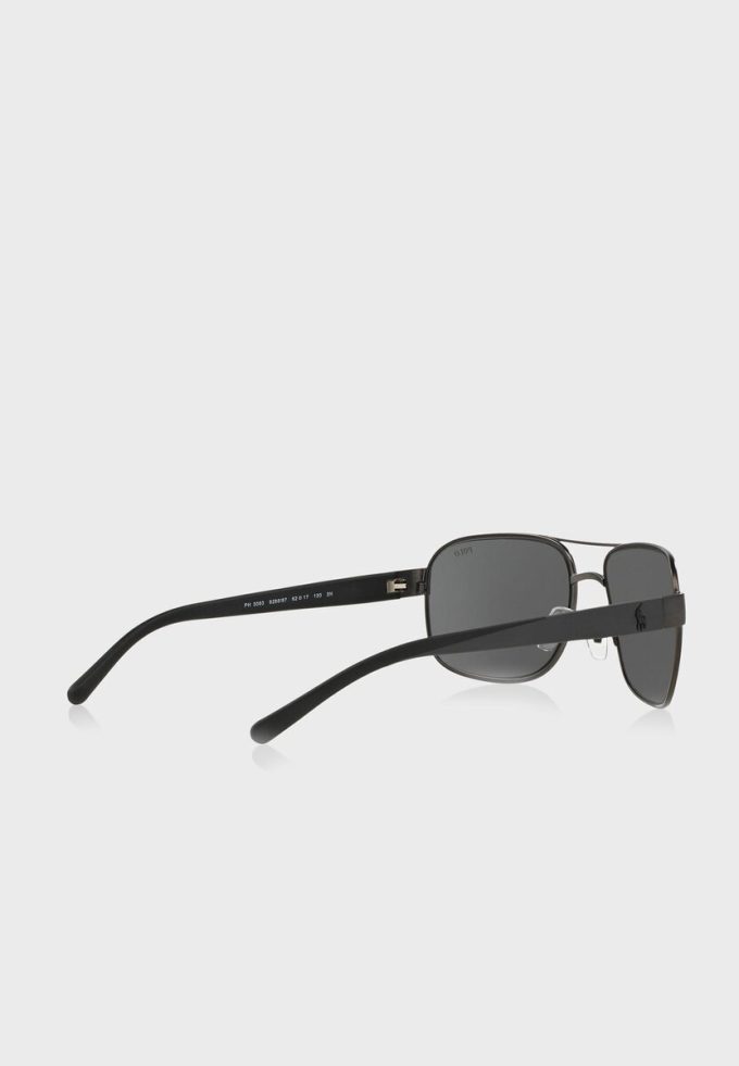 Svarta Ralph Lauren 0Ph3093 överdimensionerade solglasögon för män