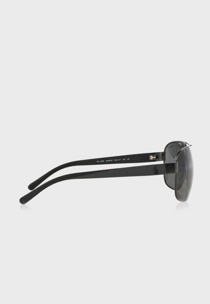 Svarta Ralph Lauren 0Ph3093 överdimensionerade solglasögon för män