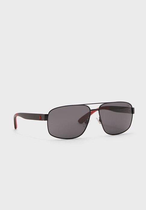 Svarta Ralph Lauren 0Ph3112 Aviator solglasögon för män Svarta Ralph Lauren 0Ph3112 Aviator solglasögon för män