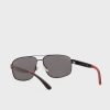 Svarta Ralph Lauren 0Ph3112 Aviator solglasögon för män Svarta Ralph Lauren 0Ph3112 Aviator solglasögon för män