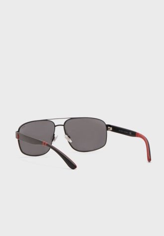 Svarta Ralph Lauren 0Ph3112 Aviator solglasögon för män
