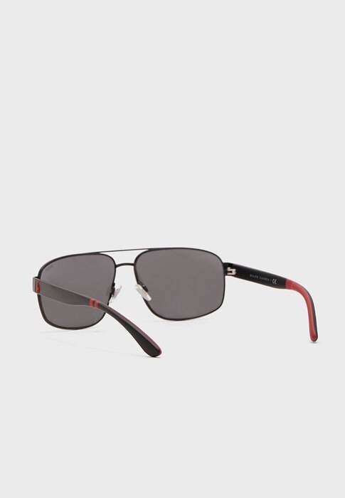 Svarta Ralph Lauren 0Ph3112 Aviator solglasögon för män Svarta Ralph Lauren 0Ph3112 Aviator solglasögon för män