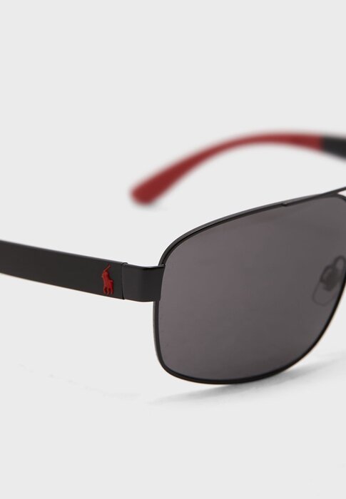 Svarta Ralph Lauren 0Ph3112 Aviator solglasögon för män Svarta Ralph Lauren 0Ph3112 Aviator solglasögon för män