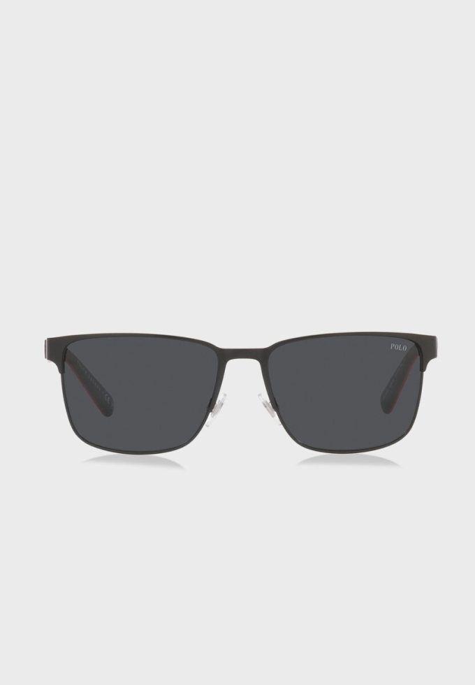 Svarta Ralph Lauren 0Ph3143 Wayfarers solglasögon för män