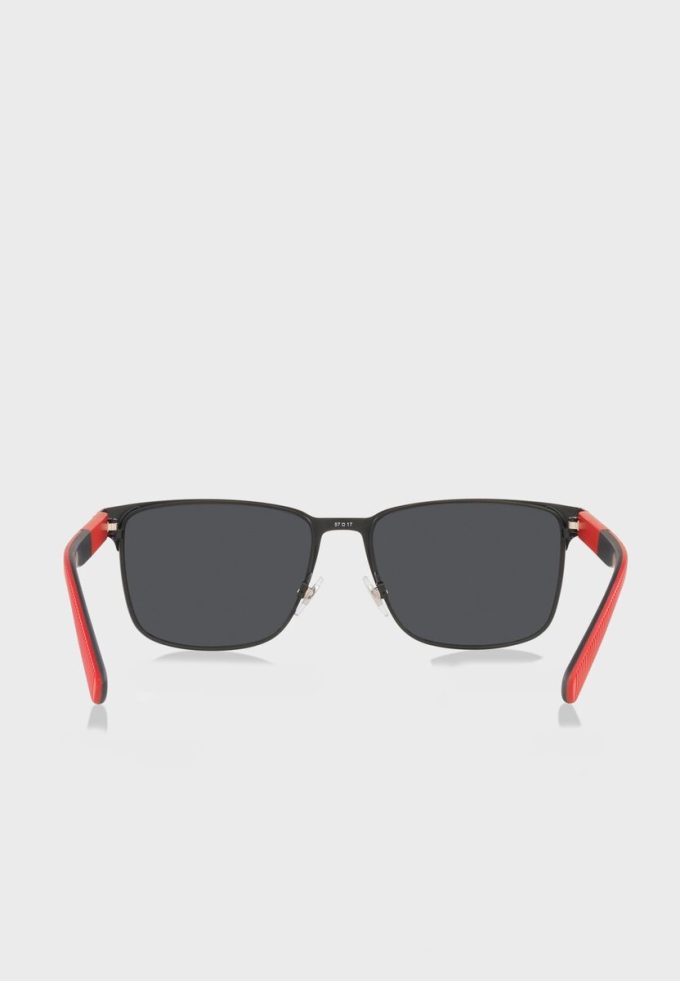 Svarta Ralph Lauren 0Ph3143 Wayfarers solglasögon för män