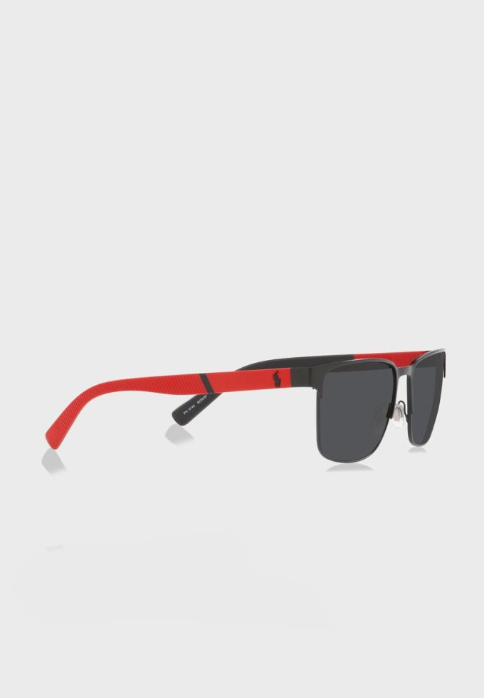 Svarta Ralph Lauren 0Ph3143 Wayfarers solglasögon för män
