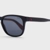 Svarta Ralph Lauren 0Ph4170 fyrkantiga solglasögon för män
