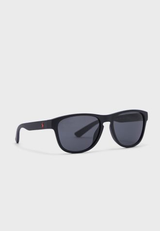 Svarta Ralph Lauren 0Ph4180U fyrkantiga solglasögon för män