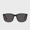 Svarta Ralph Lauren 0Ph4185U Wayfarers solglasögon för män