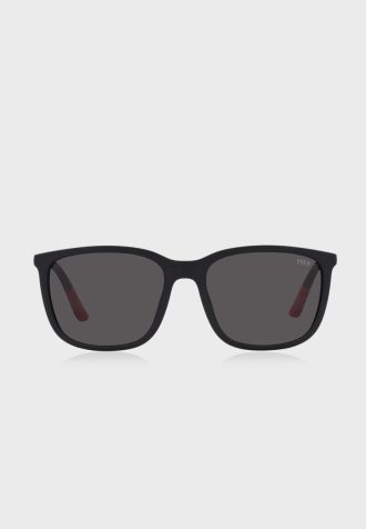 Svarta Ralph Lauren 0Ph4185U Wayfarers solglasögon för män