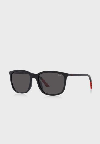 Svarta Ralph Lauren 0Ph4185U Wayfarers solglasögon för män