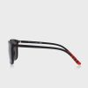Svarta Ralph Lauren 0Ph4185U Wayfarers solglasögon för män