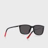 Svarta Ralph Lauren 0Ph4185U Wayfarers solglasögon för män