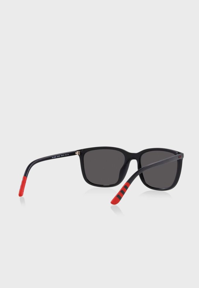 Svarta Ralph Lauren 0Ph4185U Wayfarers solglasögon för män