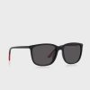 Svarta Ralph Lauren 0Ph4185U Wayfarers solglasögon för män
