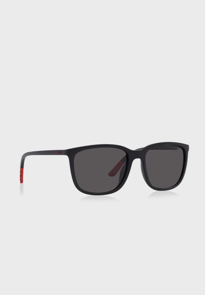 Svarta Ralph Lauren 0Ph4185U Wayfarers solglasögon för män