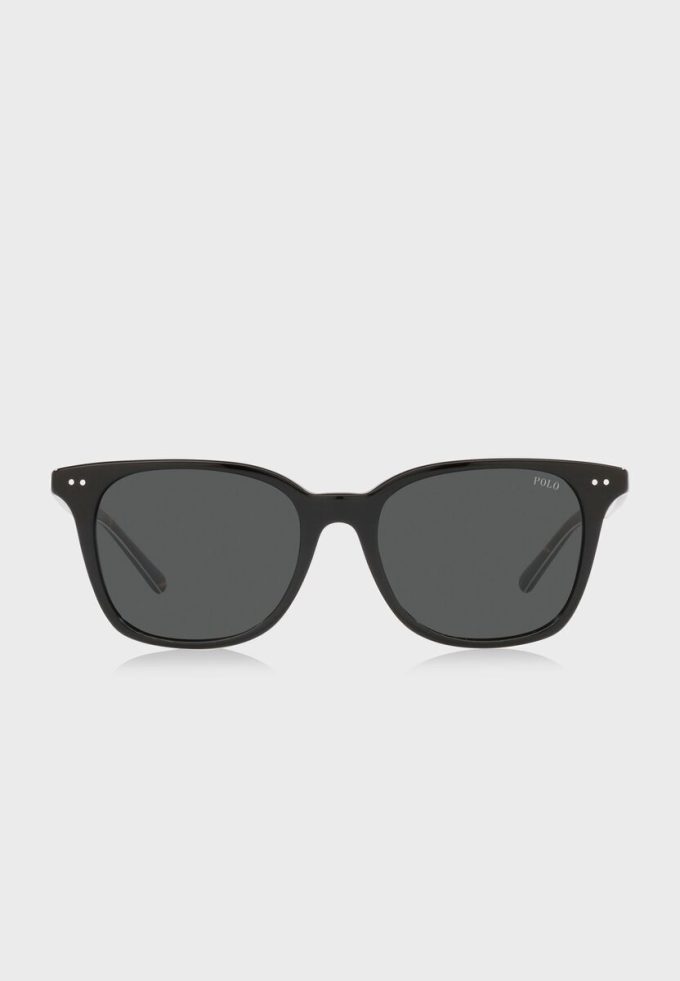 Svarta Ralph Lauren 0Ph4187 Wayfarers solglasögon för män