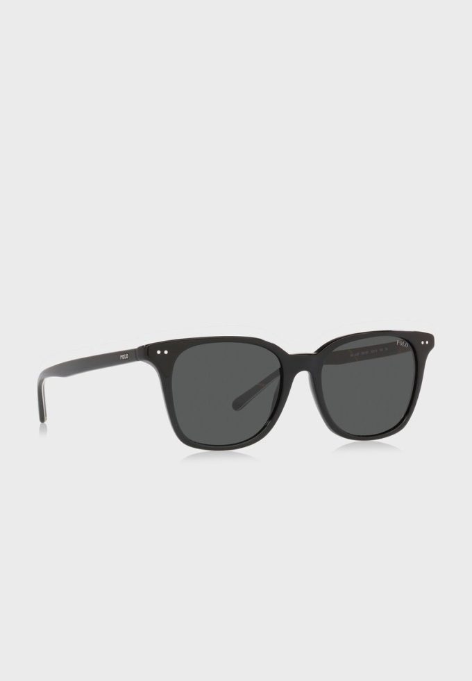 Svarta Ralph Lauren 0Ph4187 Wayfarers solglasögon för män