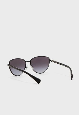 Svarta Ralph Lauren 0Ra4134 Aviator solglasögon för kvinnor