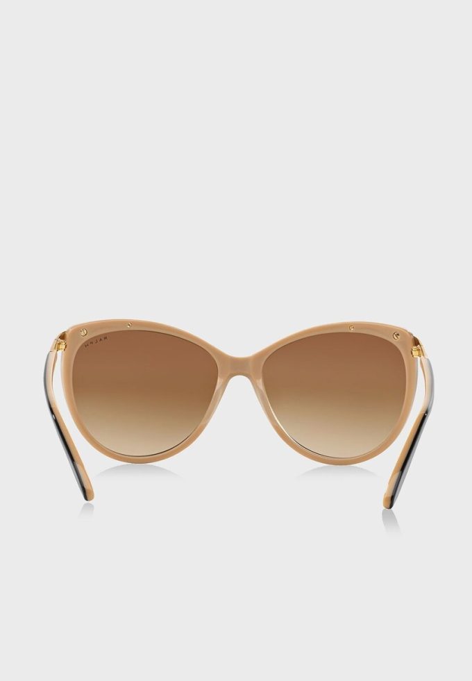 Svarta Ralph Lauren 0RA5150 Cat Eye solglasögon för kvinnor