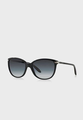 Svarta Ralph Lauren 0RA5160 Cat Eye solglasögon för kvinnor