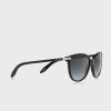 Svarta Ralph Lauren 0RA5160 Cat Eye solglasögon för kvinnor