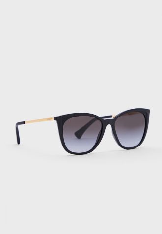 Svarta Ralph Lauren 0Ra5280 Wayfarers solglasögon för kvinnor